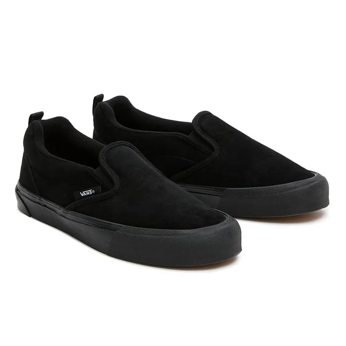 Vans Slipon Shoes Women Knu Slip Shoes Black