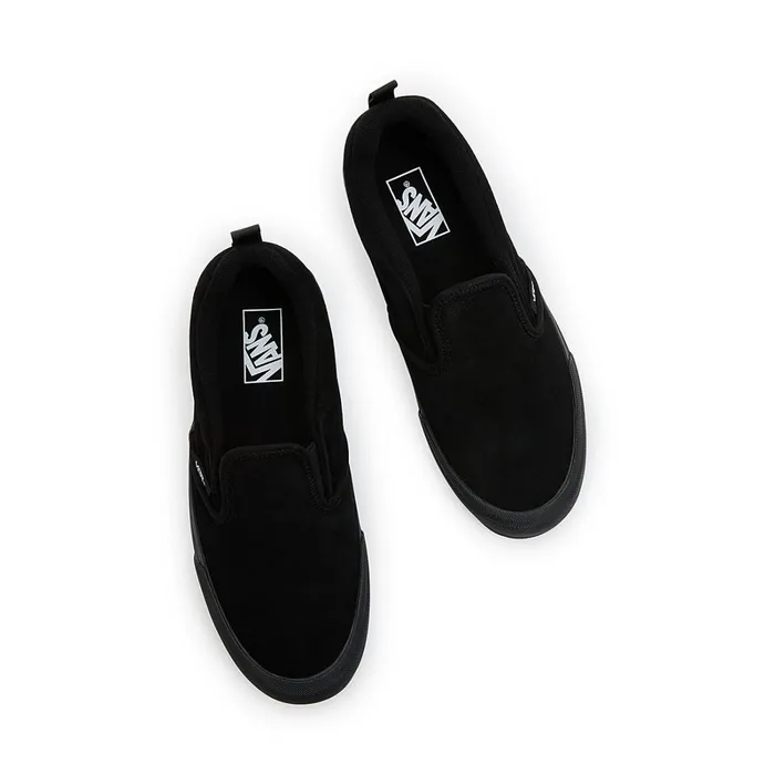 Vans Slipon Shoes Women Knu Slip Shoes Black