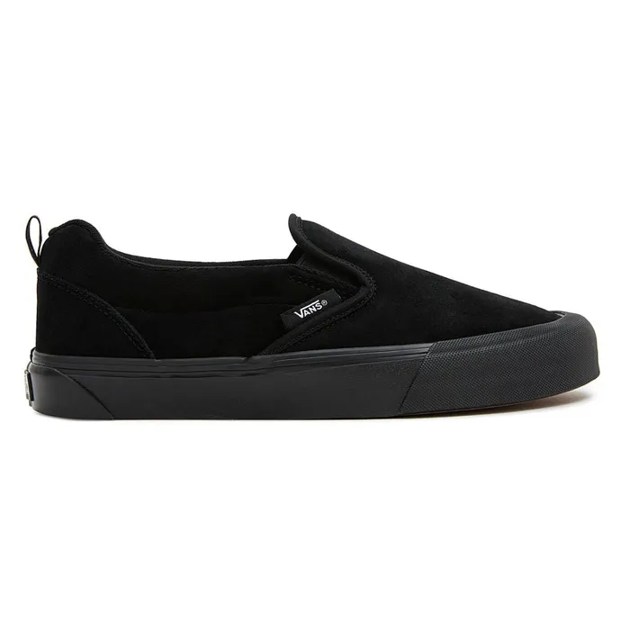 Vans Slipon Shoes Women Knu Slip Shoes Black