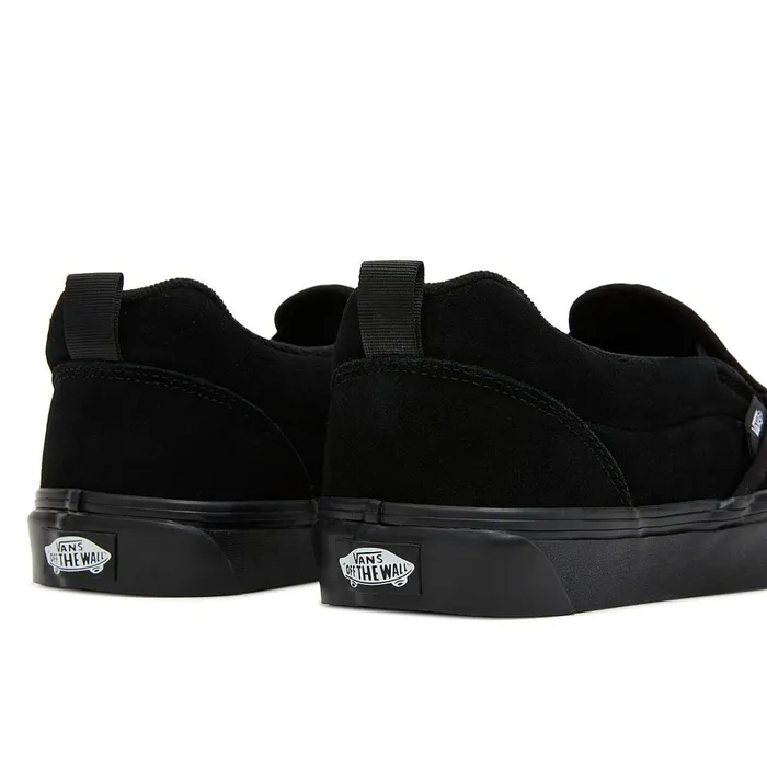 Vans Slipon Shoes Women Knu Slip Shoes Black