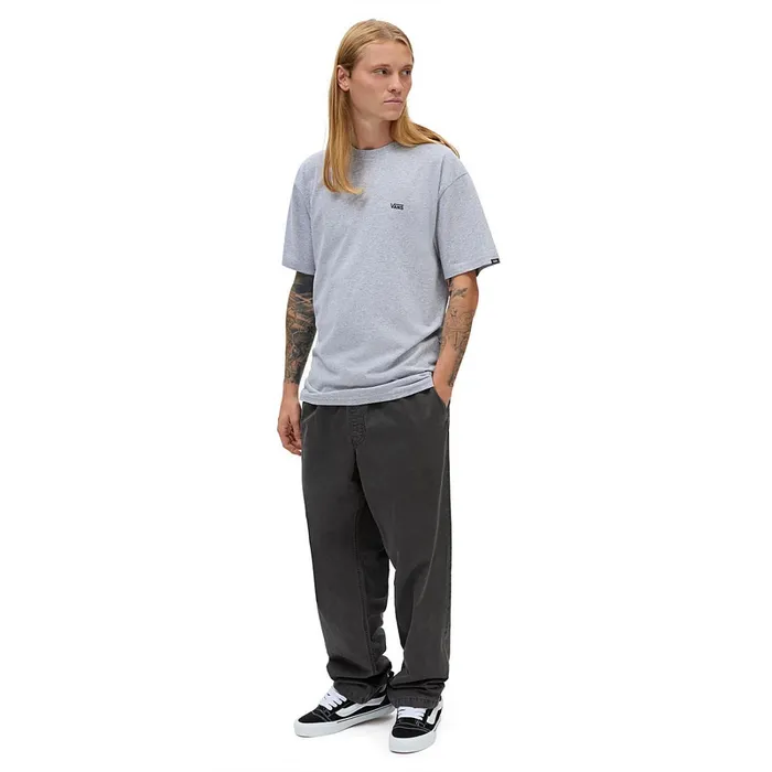 Vans Tshirts and Tanks Men Left Chest Logo Tshirt Grey