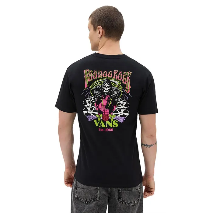 Vans Tshirts and Tanks Men Rock And Bones TShirt Black