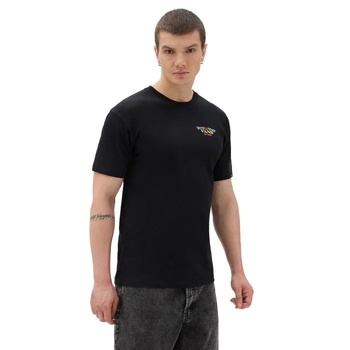 Vans Tshirts and Tanks Men Rock And Bones TShirt Black