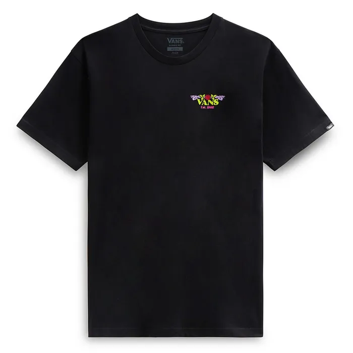 Vans Tshirts and Tanks Men Rock And Bones TShirt Black
