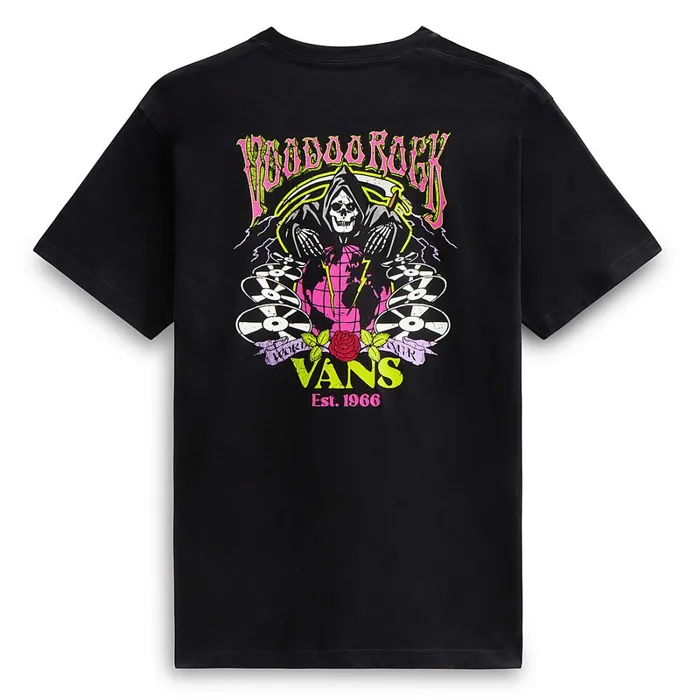 Vans Tshirts and Tanks Men Rock And Bones TShirt Black