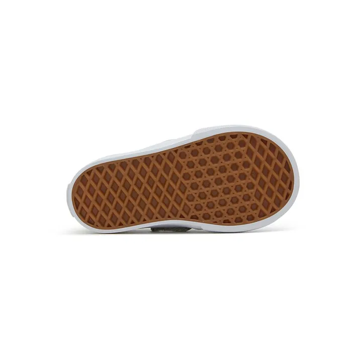 Vans Toddler Shoes 14 Years Kids Toddler SlipOn Hook And Loop Glitter Shoes 14 Years Grey