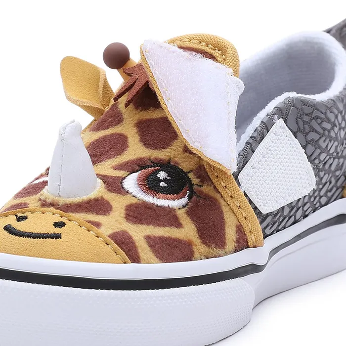 Vans Toddler Shoes 14 Years Kids Toddler SlipOn V Rinoceraffe Shoes 14 Years Beige