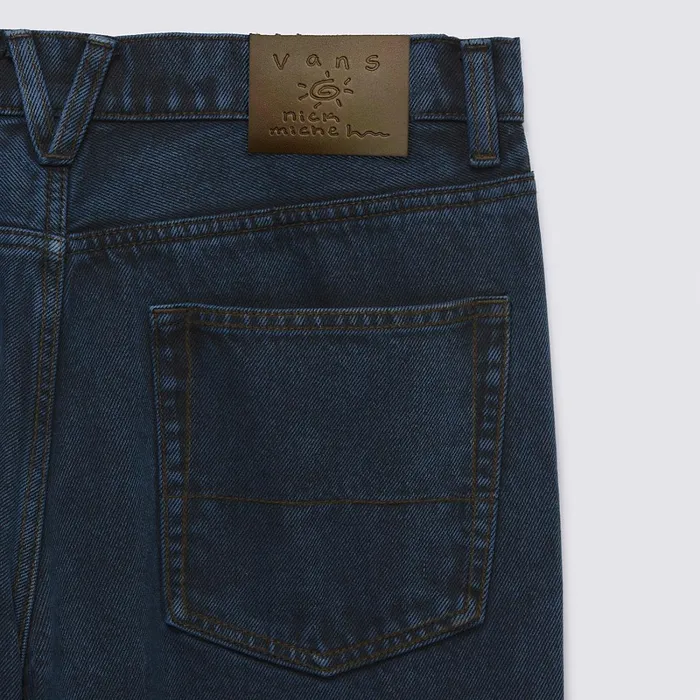 Vans Trousers and Jeans Men Nick Michel Check5 Loose Tapered Denim Trousers Blue