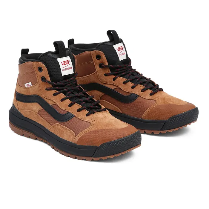 Vans Ultrarange Shoes Women UltraRange Exo Hi MTE1 Shoes Brown Orange
