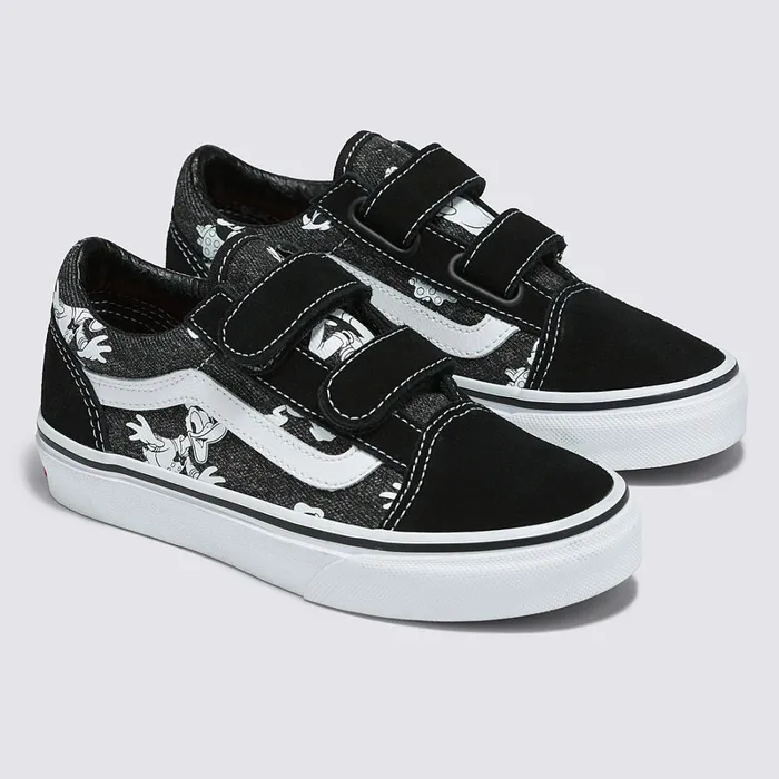Vans View All Kids Disney X Old Skool Hook And Loop Shoes 48 Years Multicolour