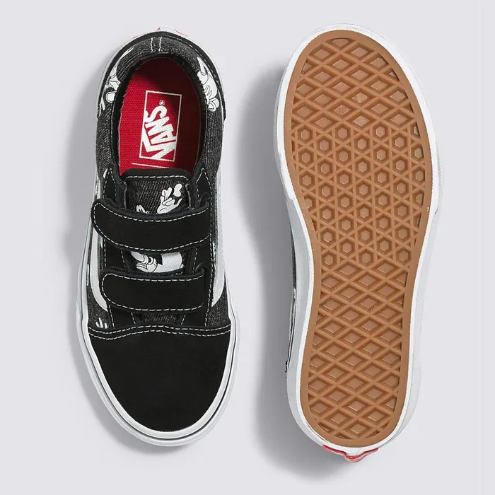 Vans View All Kids Disney X Old Skool Hook And Loop Shoes 48 Years Multicolour