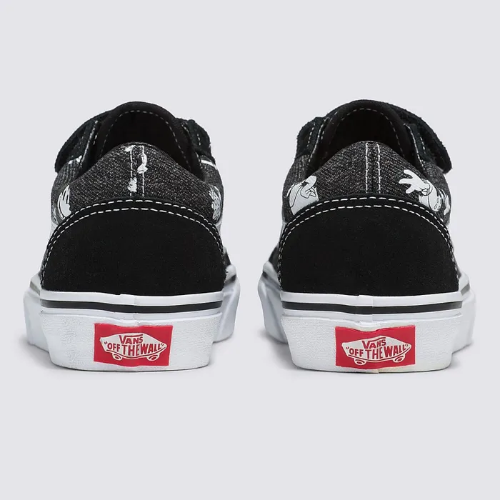 Vans View All Kids Disney X Old Skool Hook And Loop Shoes 48 Years Multicolour