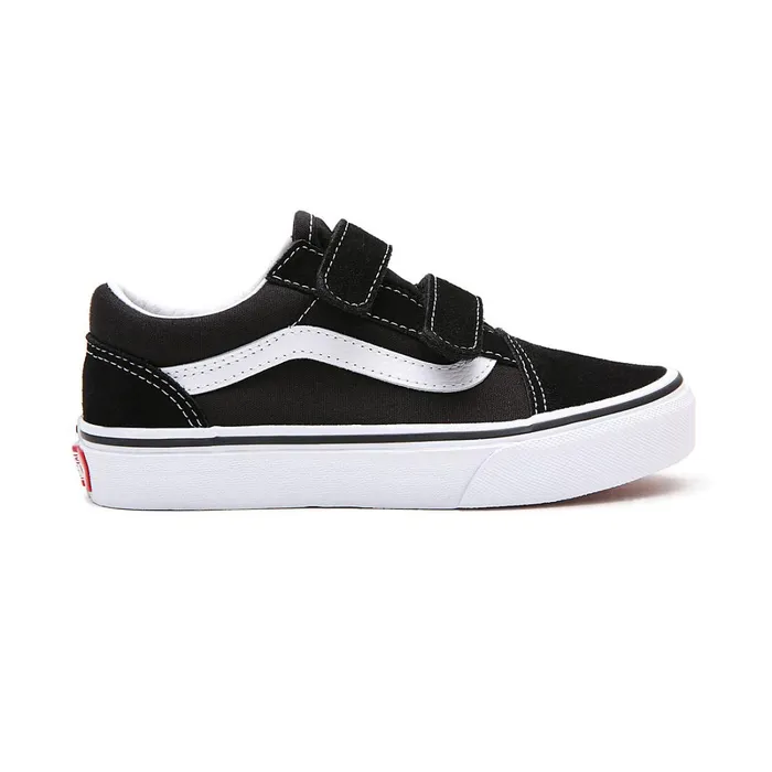 Vans View All Kids Old Skool Hook And Loop Shoes 48 Years Black