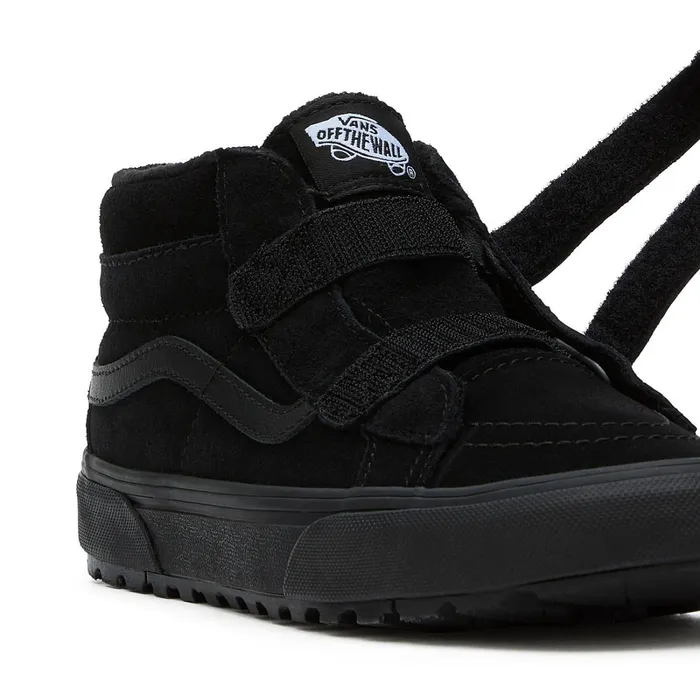 Vans View All Kids Youth Sk8Mid Reissue Hook And Loop MTE1 Shoes 814 Years Black