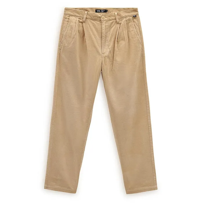 Vans View All Men Authentic Chino Cord Loose Tapered Trousers Beige
