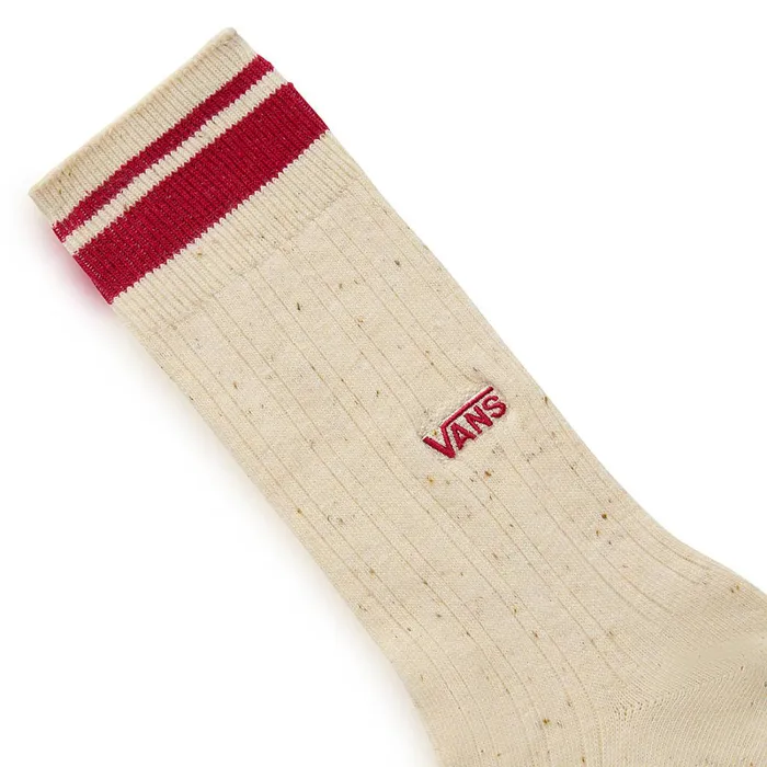 Vans View All Men Classic Crew Socks 1 Pair White