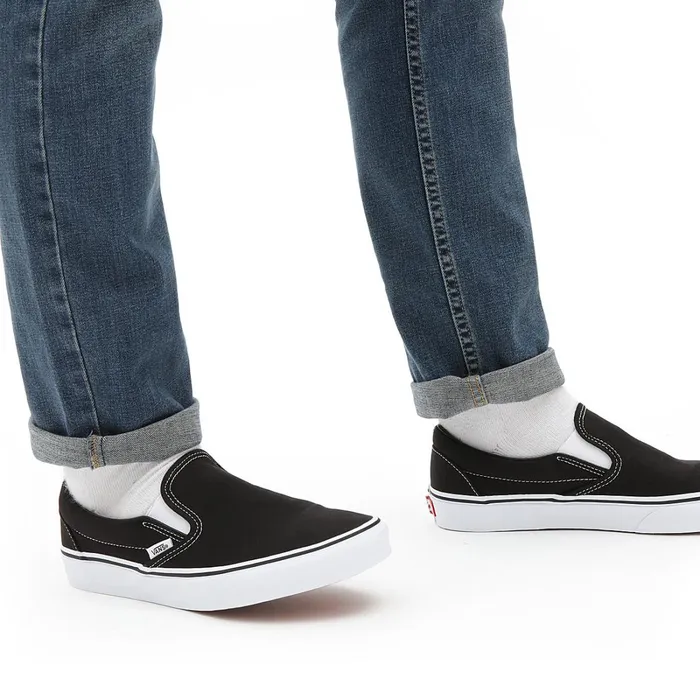 Vans View All Men Classic SlipOn Shoes Black