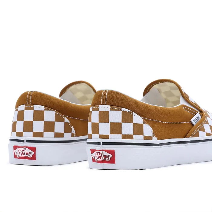 Vans View All Men Color Theory Classic SlipOn Shoes Brown