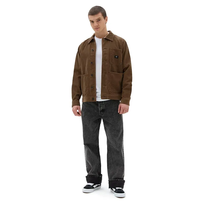 Vans View All Men Drill Chore Corduroy II Jacket Brown
