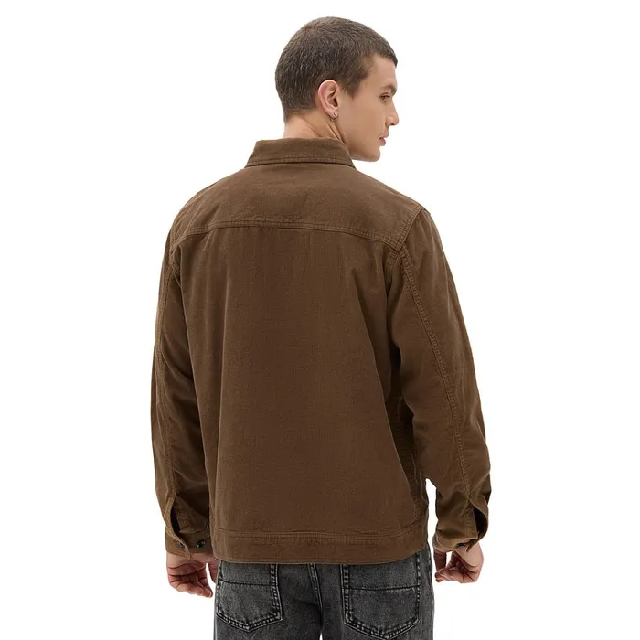 Vans View All Men Drill Chore Corduroy II Jacket Brown