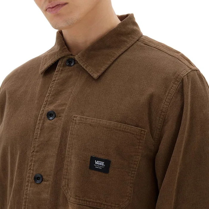 Vans View All Men Drill Chore Corduroy II Jacket Brown