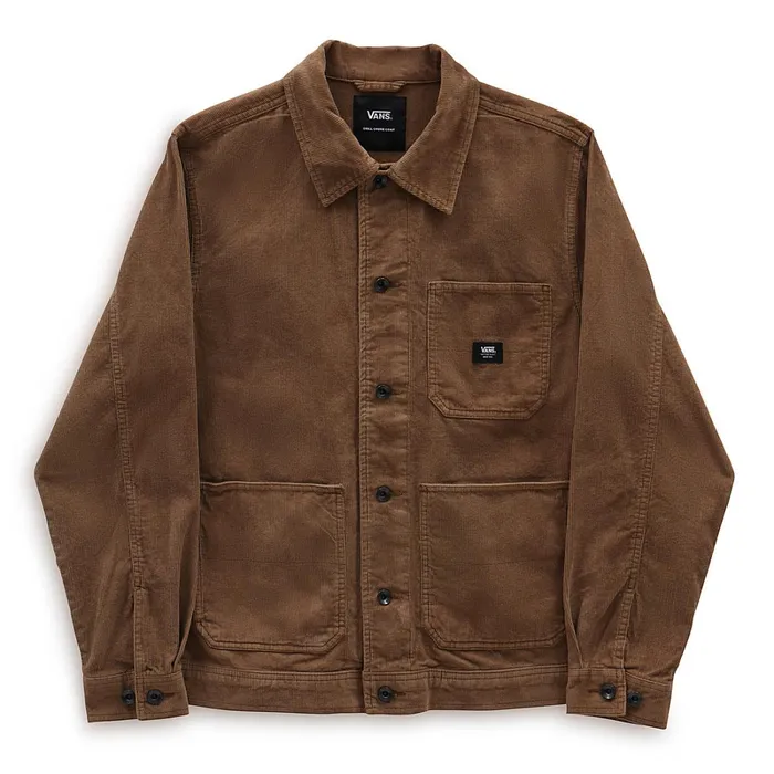 Vans View All Men Drill Chore Corduroy II Jacket Brown