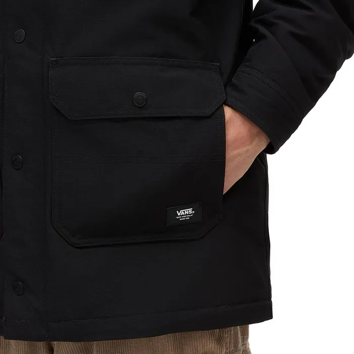 Vans View All Men Drill Chore MTE1 Long Jacket Black