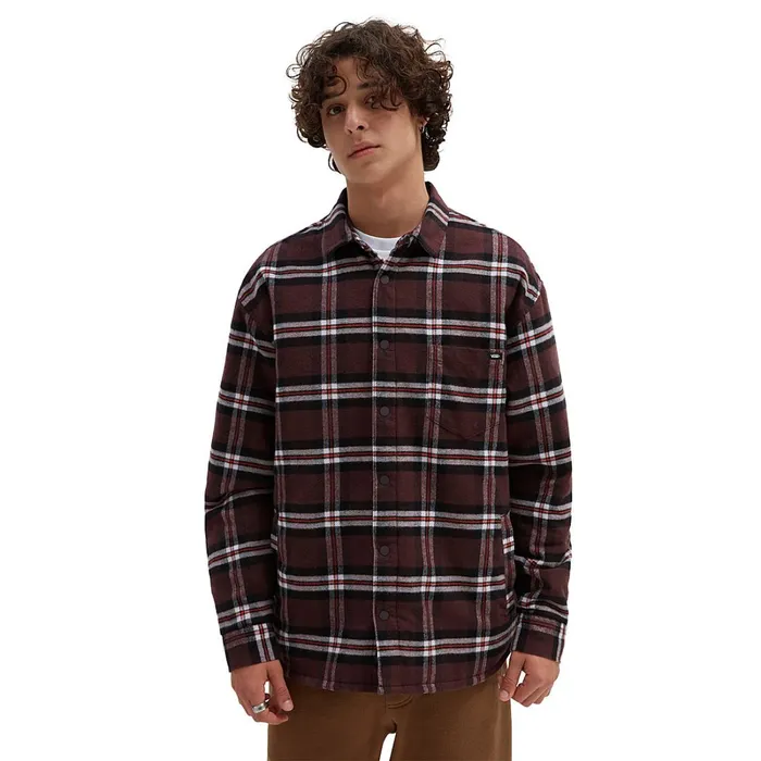 Vans View All Men Kesler Long Sleeve Woven Shirt Purple