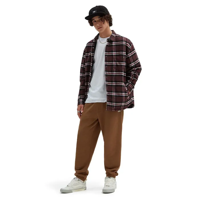 Vans View All Men Kesler Long Sleeve Woven Shirt Purple