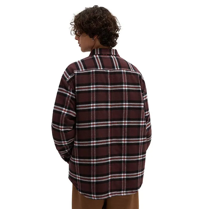 Vans View All Men Kesler Long Sleeve Woven Shirt Purple