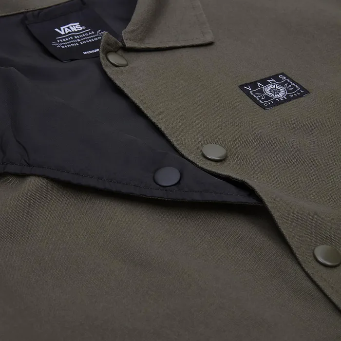 Vans View All Men Perris and Dennis Reversible Torrey Jacket Green