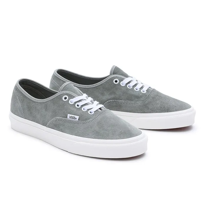 Vans View All Men Pig Suede Authentic Shoes Grey