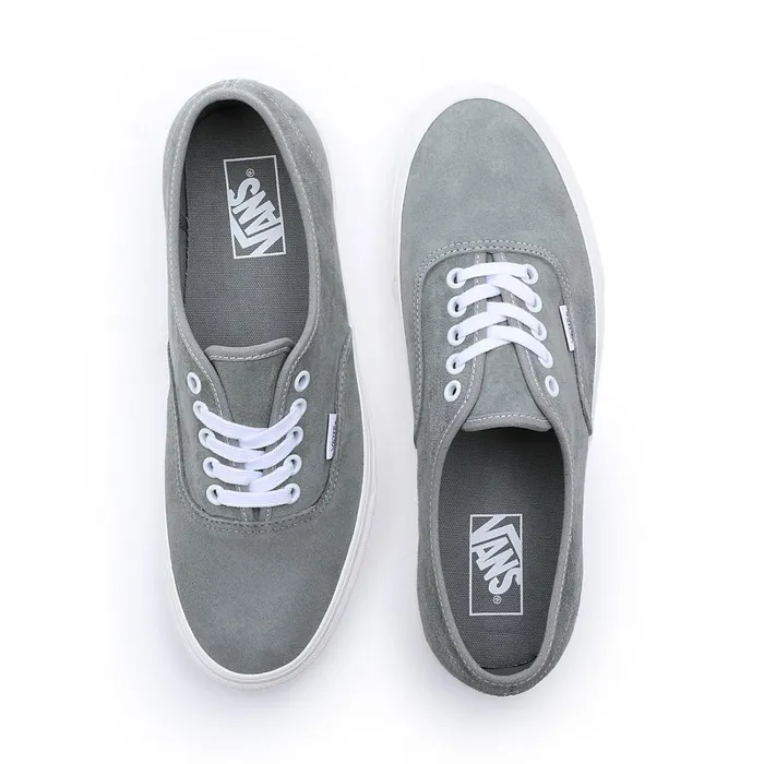 Vans View All Men Pig Suede Authentic Shoes Grey