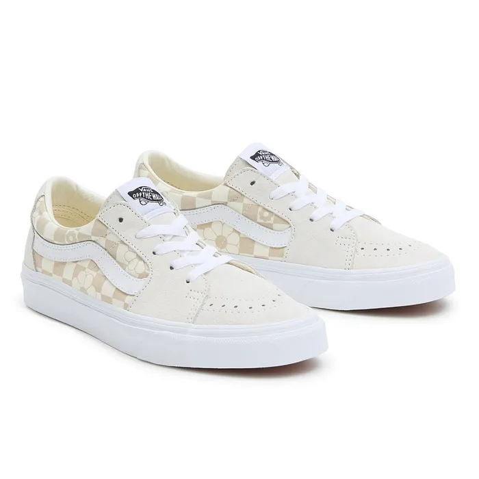 Vans View All Men Sk8Low Floral Check Shoes White