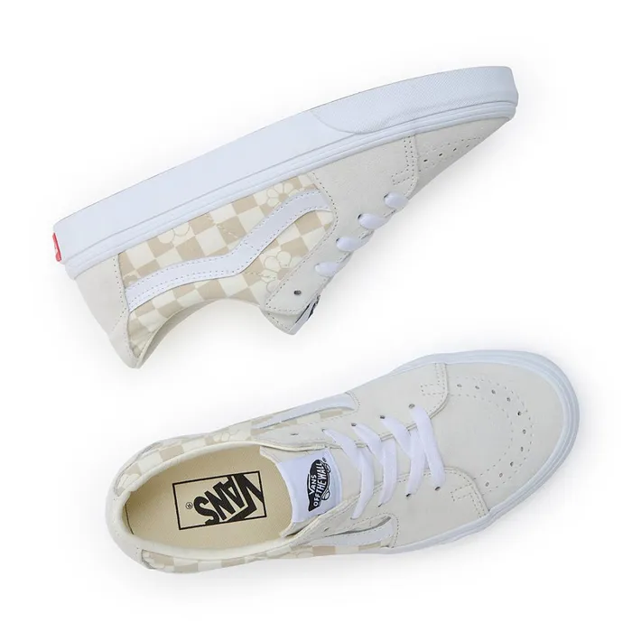 Vans View All Men Sk8Low Floral Check Shoes White