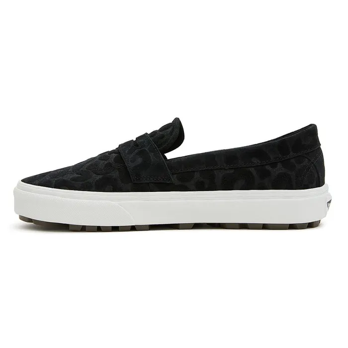 Vans View All Men Style 53 Embossed Suede Shoes Black