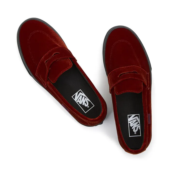 Vans View All Men Style 53 Velvet Shoes Red