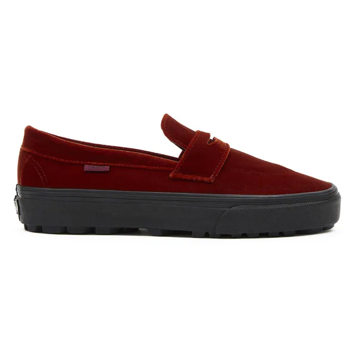 Vans View All Men Style 53 Velvet Shoes Red