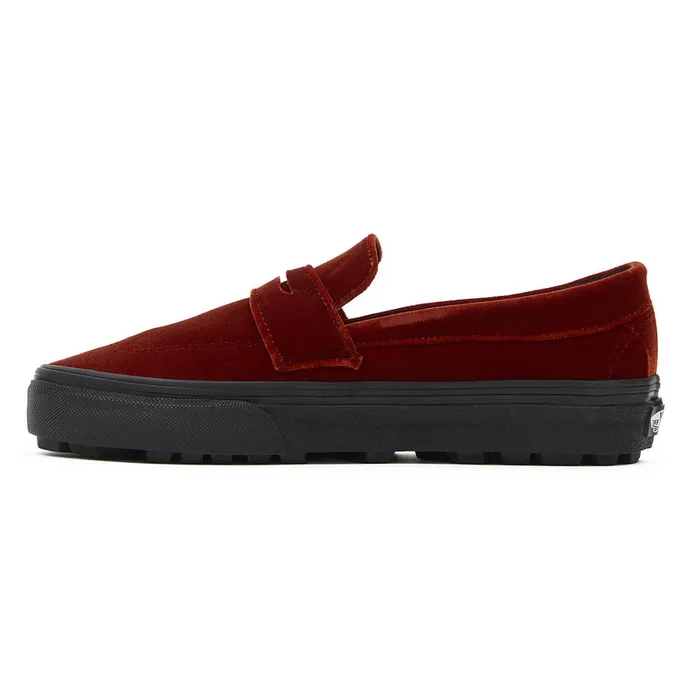 Vans View All Men Style 53 Velvet Shoes Red