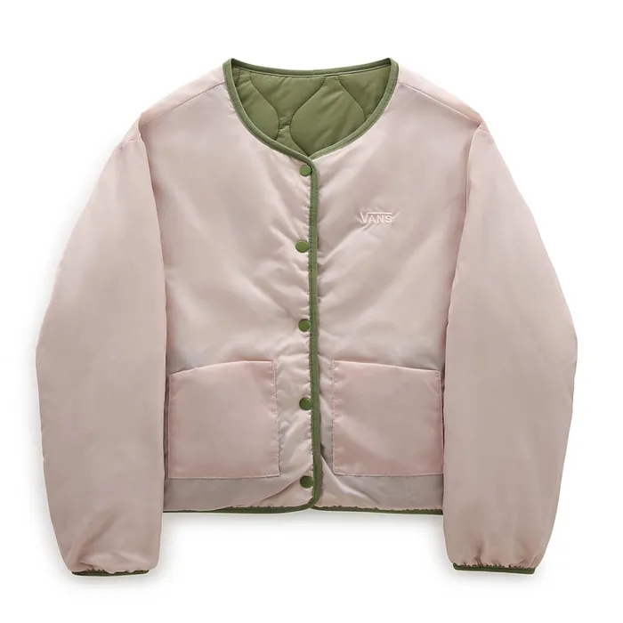 Vans View All Women Forces OS Short Reversible Liner Jacket Green