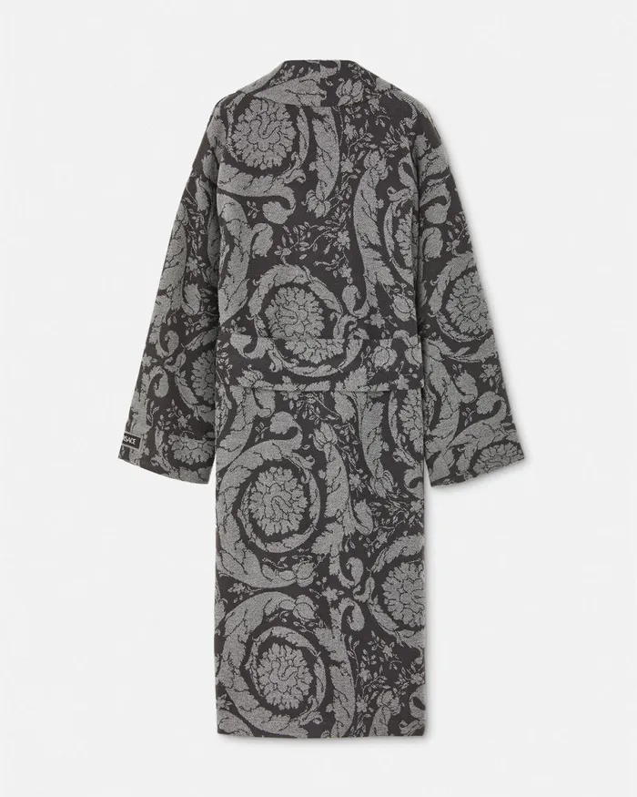 Versace Barocco Robe Print WomenMen Loungewear and Pajamas