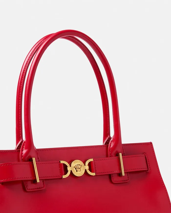 Versace Medusa 03995 Tote Bag Red Women Medusa 03995