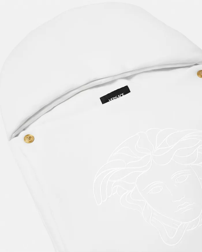 Versace Medusa Baby Nest White Kids Accessories