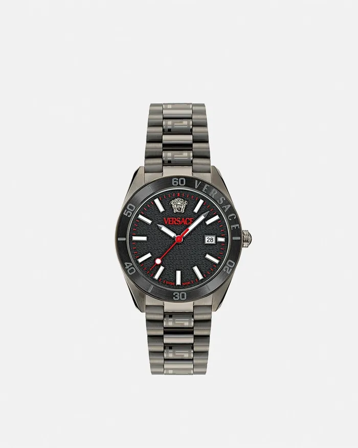 Versace VDome Watch Black Men Watches