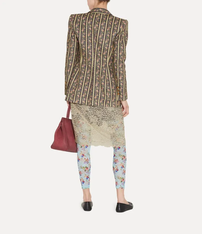Vivienne Westwood Coats And Jackets Women Double Breasted Lelio Jacket Flowers