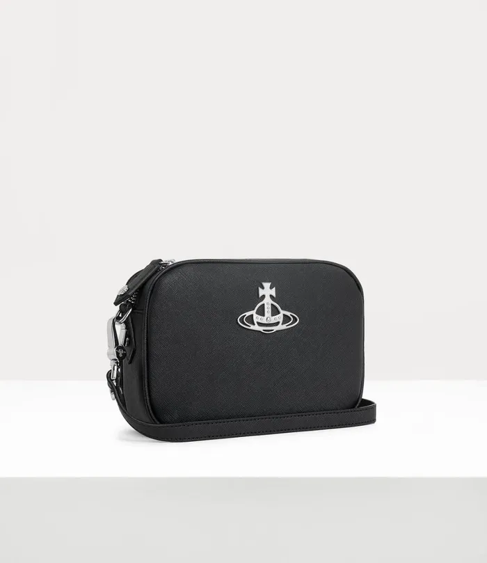 Vivienne Westwood Crossbody Bags WomenMen Anna Camera Bag Black