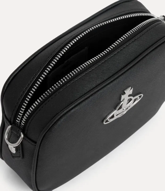 Vivienne Westwood Crossbody Bags WomenMen Anna Camera Bag Black