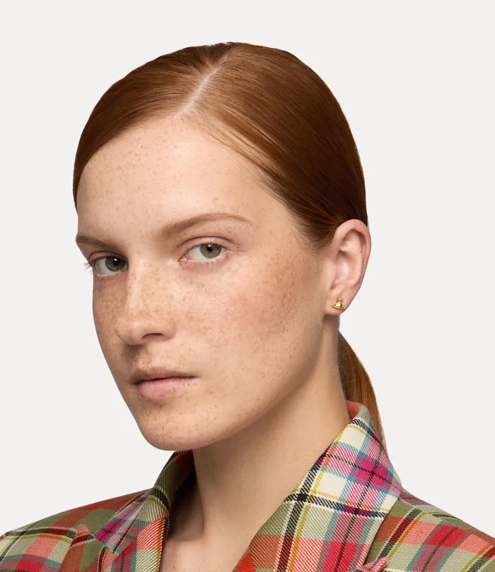 Vivienne Westwood Earrings Women Lorelei Stud Earrings Gold