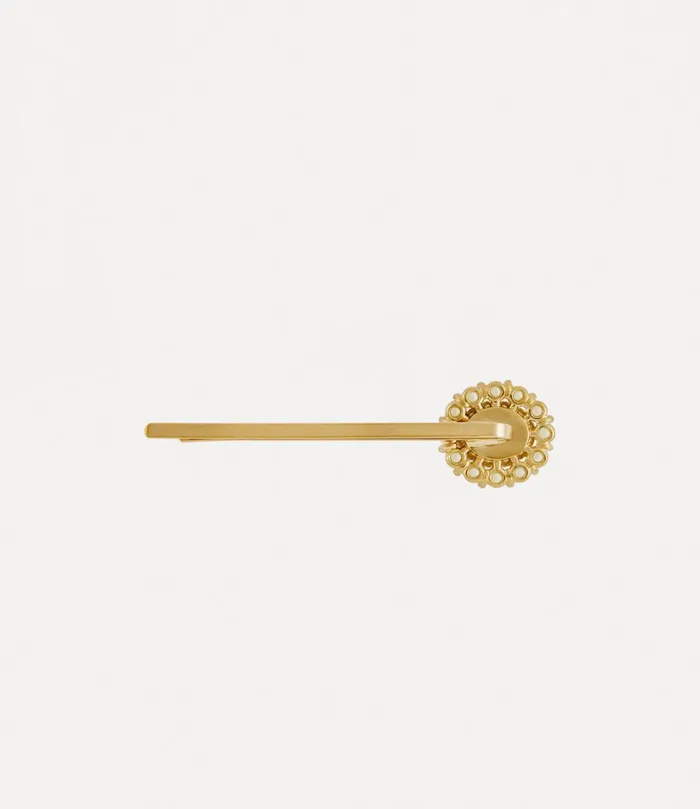 Vivienne Westwood Other Jewellery Women Amaya Bobby Pin Gold Creamrose Pearl
