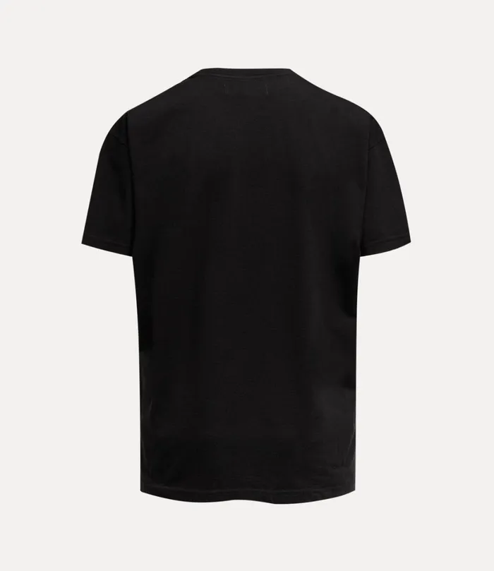 Vivienne Westwood TShirts And Polos Men Stencil Orb Classic TShirt Black